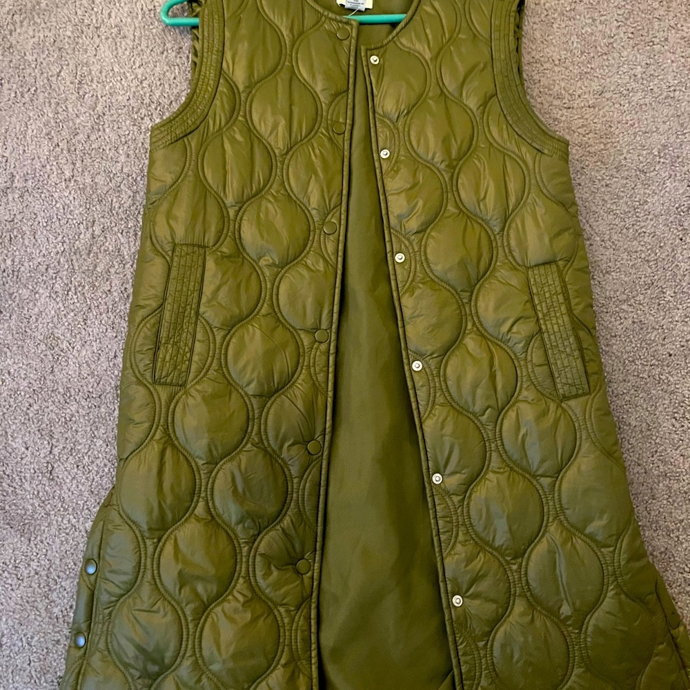 Perfect for fall weather long vest